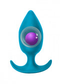 Lola Games - Plug Anale con Pallina in Metallo Insatiable - Blu