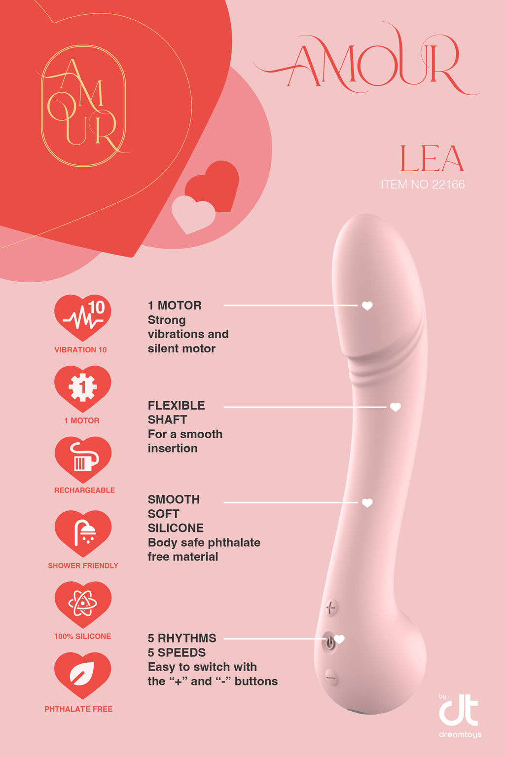 AMOUR VIBE FLESSIBILE LEA
