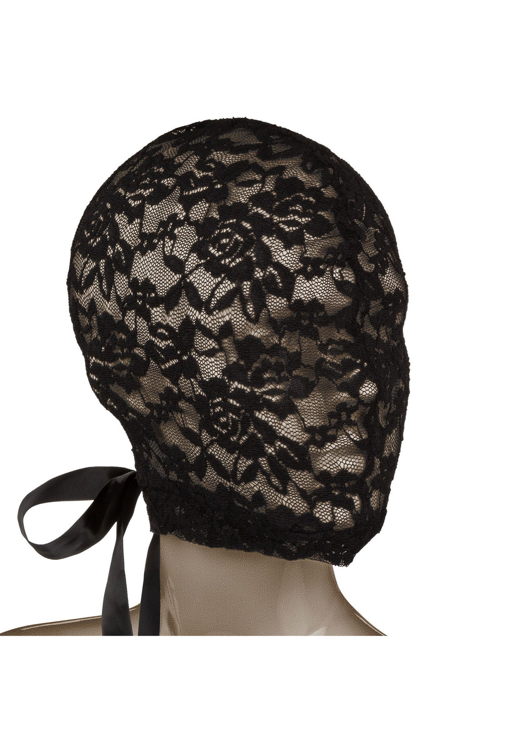 Corsetto Scandal con cappuccio in pizzo nero