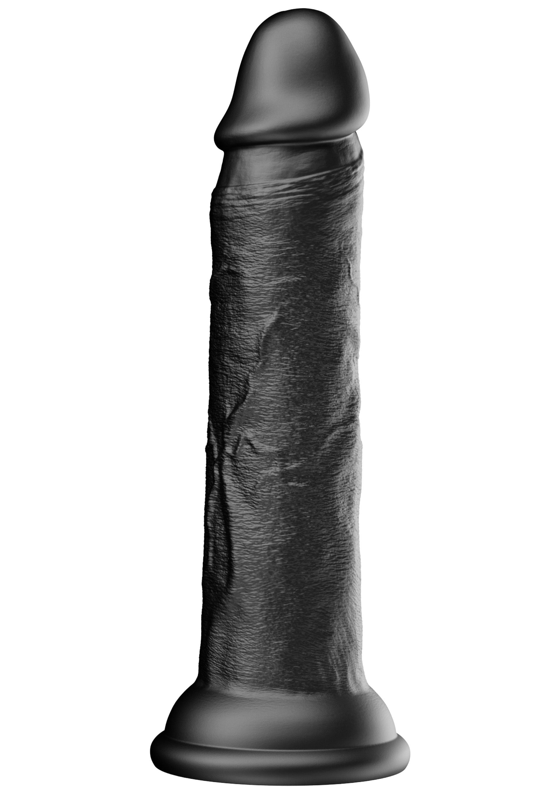 Realistico Dong in silicone liquido 20,5 cm nero