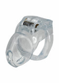 Gabbia per pene Clear Control corta e trasparente